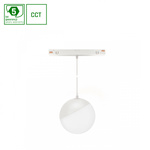 SYSTEM SHIFT SMART- GLOBE P oprawa kula zwis fi100 (815mm kabel) 5W 165st biała CCT/DIM 5 lat gw..