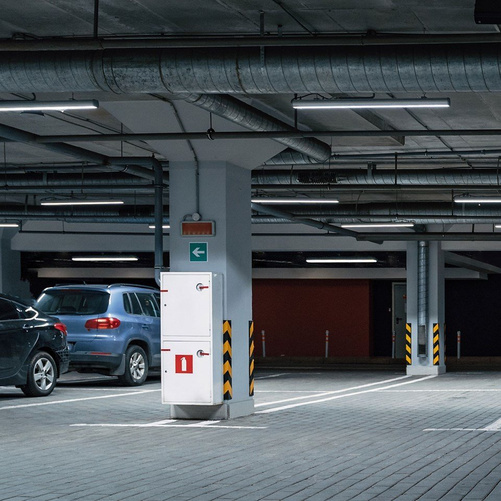 LIMEA GIGANT HERMETYK 1500mm 52W NW 230V 120ST IP65 IK10 1490x72x70mm SZARY 5 LAT GW.