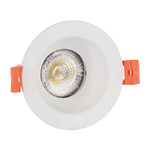 Oprawa Sufitowa Podtynkowa Okrągła FIALE III GU10 OCZKO GU10 250V IP20 FI85x45mm Biała SpectrumLED SLIP001002