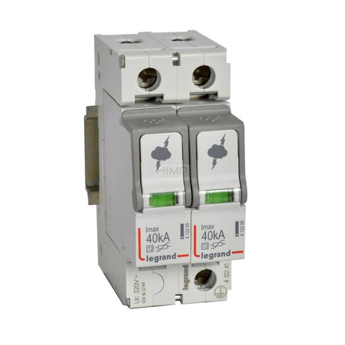 OGRANICZNIK PRZEPIĘĆ T2 40 KA 2P Legrand 412241