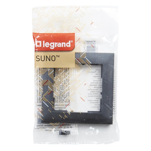 SUNO - Ramka - 1x, Ciemnoszary -  Legrand 721551