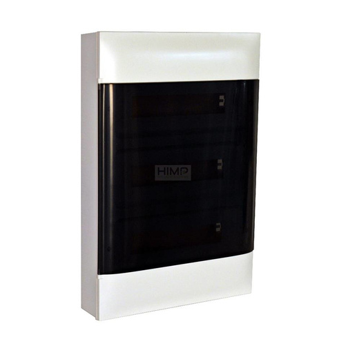 ROZDZIELNICA NAŚCIENNA PRACTIBOX S 3X12 Z DRZWIAMI PRZEZROCZYSTYMI Legrand 135433