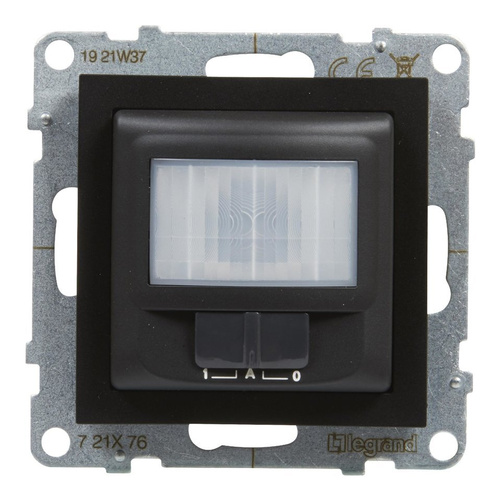 SUNO - Łącznik automatyczny z możliwością ustawienia bez zacisku neutralnego, Czarny - Legrand 721476