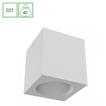 CHLOE COMPLETE NATYNKOWA 7W CCT 230V 45ST IP20 UGR<19 90x90X100MM BIAŁY KWADRATOWA