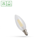 ŻARÓWKA LED ŚWIECOWA E-14 230V 5,5W COG NW CLEAR SPECTRUM