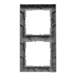 SUNO - Ramka - 2x, Aluminium - Legrand 721512