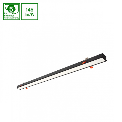 ALLDAY INSPIRE IN 830 30W 230V 1120mm 115st CZARNY DIM 0-10V