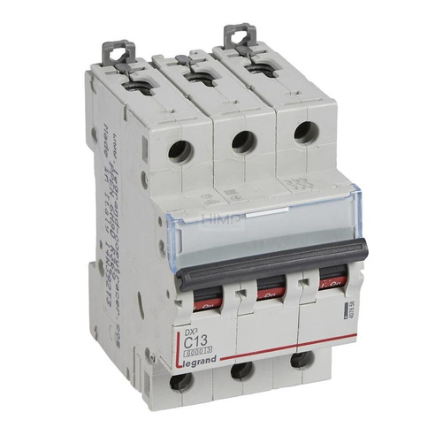 WYŁĄCZNIK NADPRĄDOWY S 303 3P C 13A 6000A SERII DX³ Legrand 407858