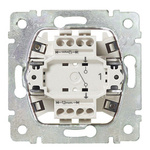 VALENA Łącznik dwubiegunowy 2P 10AX-250~ ALUMINIUM Legrand 770102