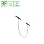 SYSTEM SHIFT - NEON M OPRAWA FLEX TUBE fi22x1000mm 16W 5 LAT GW. DALI