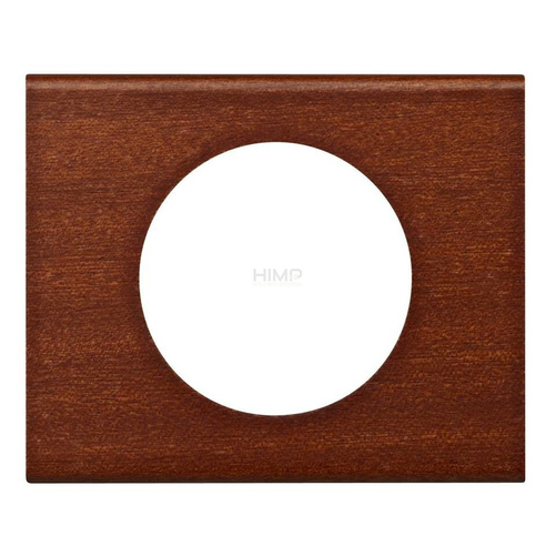 CELIANE - Ramka drewno mahoń pojedyncza Legrand 069221