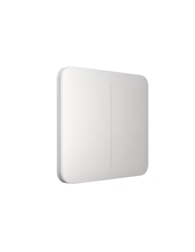 SoloButton (2-gang) - przycisk do przełącznika 2-gniazdowego - biały - AJAX SYSTEMS 52154.144.WH
