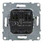 SUNO - Ściemniacz obrotowy - 240 V~ - 50 Hz - 5 - 75 W ( 10 lamp maks.) dla lamp LED z opcją ściemniania - bez zacisku neutralnego, Aluminium - Legrand 721379