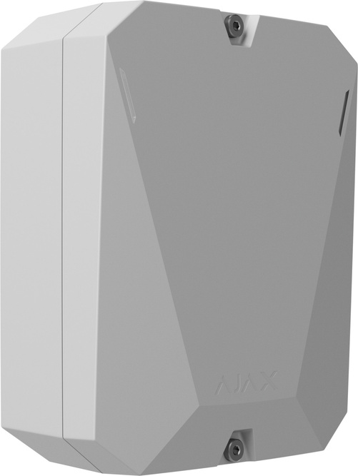 Hybrydowa centrala alarmowa Fibra z obsługą 4G, do 100 wejść przewodowych, 25 kamer, 2×SIM, LTE+LAN, 868MHz, Grade 3, Biała – AJAX SYSTEMS 57206.111.WH1