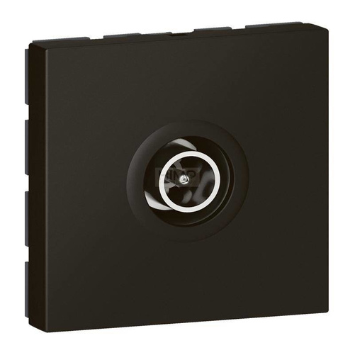 MOSAIC - Gniazdo TV Ø 9,52 mm "męskie" 2400 MHz - 2 modułowy - Antracyt Legrand 079182L