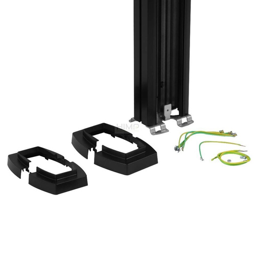 Kolumna uniwersalna 1-komorowa 3,9m, czarna Legrand 653115