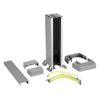 Minikolumna 1-komorowa 0,3m, aluminiowa Legrand 653001