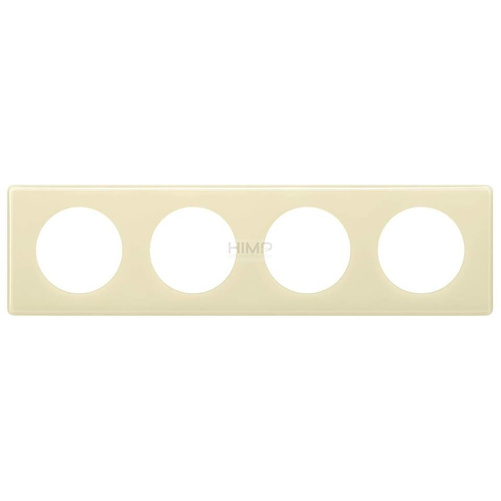 CELIANE - Ramka Kremowa poczwórna Legrand 066624