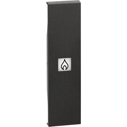 Living Now - Klawisz-OGRZEW.-CZERŃ-1M Bticino KG01PN