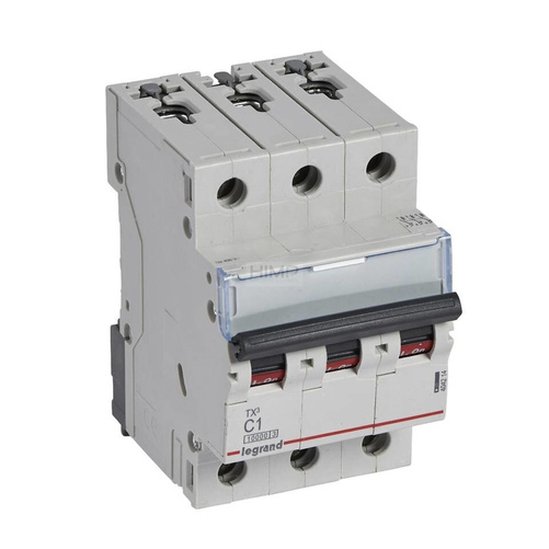 WYŁĄCZNIK NADPRĄDOWY S 313 3P C 1A 10000A SERII TX³ Legrand 404214