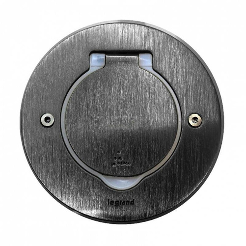 Okrągła pokrywa do gniazd pojedyncza GRAFIT Legrand 089751