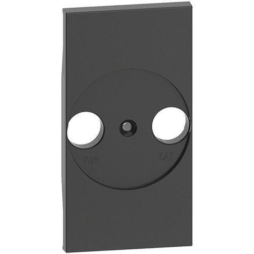 Living Now - plakietka TV/R-SAT-CZERŃ-2M Bticino KG4212