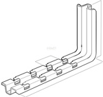 WSPORNIK ŚCIENNY, PROFIL -L 178 MM, I316L Cablofil CM556104