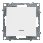 SUNO - Łącznik schodowy z podświetleniem - 10 AX - 250 V~ - zaciski automatyczne, Biały - Legrand 721116