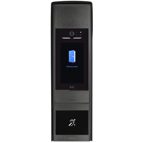 Linea 5000 obudowa natynkowa z daszkiem do panelu zewnętrznego i modułu klawiatury lub pętli indukcyjnej, nikiel – Bticino 345342