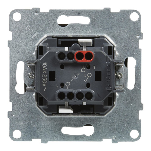 SUNO - Łacznik jednobiegunowy - 10 AX - 250 V~ - zaciski automatyczne, Czarny - Legrand 721401