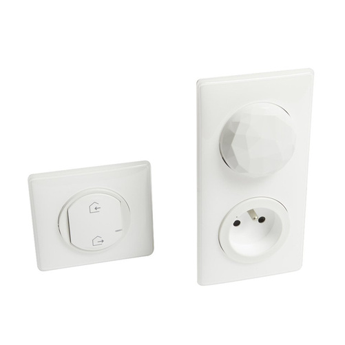 Celiane with Netatmo Legrand 067700 - zestaw startowy podstawowy (gniazdo control, łącznik bezprzewodowy wyjście/powrót) BIAŁY