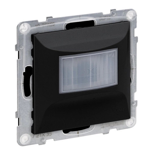 SUNO - Łącznik automatyczny IP44 bez zacisku neutralnego, Czarny - Legrand 721435A