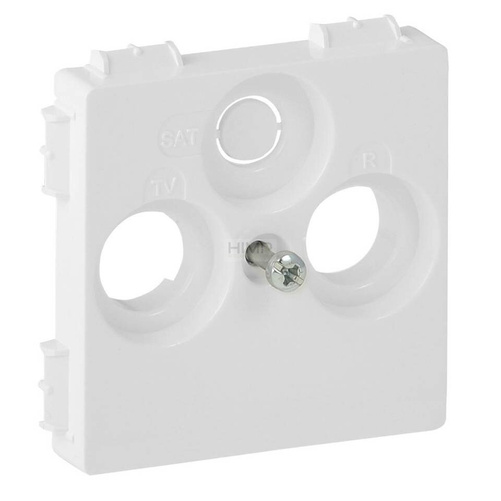 VALENA LIFE PLAKIETKA TV-RD-SAT DO GNIAZD TELEWIZYJNYCH INNYCH PRODUCENTÓW BIAŁA Legrand 754800