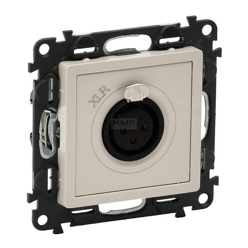 VALENA LIFE GNIAZDO ŻEŃSKIE XLR 3-BIEGUNOWE KREMOWE Legrand 753273