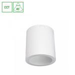 CHLOE COMPLETE NATYNKOWA 7W CCT 230V 45ST IP20 UGR<19 FI90X100MM BIAŁY OKRĄGŁA