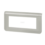 MOSAIC - Ramka 5 modułowa pozioma - Aluminium Legrand 079315L