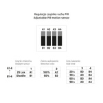 NYMPHEA PROXI PIR 18W NW 230V 120ST IP54 FI300X60MM BIAŁY OKRĄGŁA
