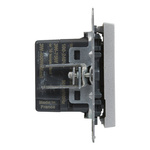 SUNO - Ściemniacz przyciskowy - 240 V~ - 50 Hz - 5 - 75 W ( 10 lamp maks.) dla lamp LED i świetlówek kompaktowych z opcją ściemniania - bez zacisku neutralnego, Aluminium - Legrand 721378