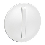 CELIANE - Klawisz Slim Przycisku Jednobiegunowego NO – 6 A Z Pierścieniem Podświetlanym LED Biały Legrand 065003