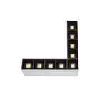 ALLDAY INSPIRE ELEMENTS L DARK LIGHT 50st CZARNY 840 8W 230V BIAŁY DIM