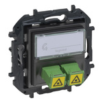 Niloe Step gniazdo sieciowe LAN RJ45 kat. 6 podtynkowe – stalowy Legrand 863471B