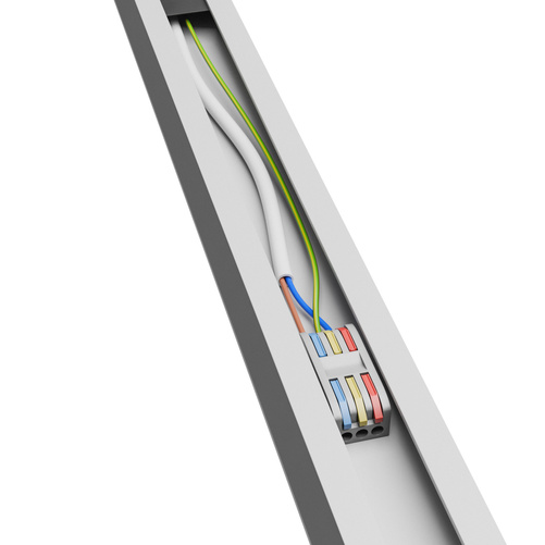 ALLDAY BASIC 50W 3CCT 230V 115st IP20 1503x92x37mm BIAŁY OP 5 LAT GW. 3F