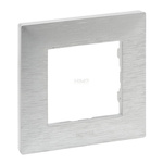 Niloe Step - Ramka Pojedyncza Aluminium szczotkowane Legrand 863891