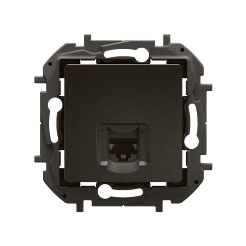 Gniazdo sieciowe RJ45 kat. 6 FTP - czarne Legrand NP4302BK