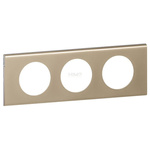 CELIANE - Ramka nikiel aksamitny potrójna pozioma/pionowa Legrand 069113