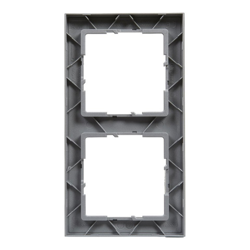 SUNO - Ramka - 2x, Aluminium - Legrand 721512