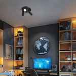 MADARA ALTRO ROUND 3xGU10 230V IP20 220X134MM CZARNY