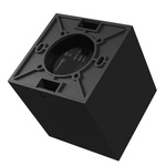 CHLOE COMPLETE NATYNKOWA 7W CCT 230V 45ST IP20 UGR<19 90x90X100MM CZARNY KWADRATOWA