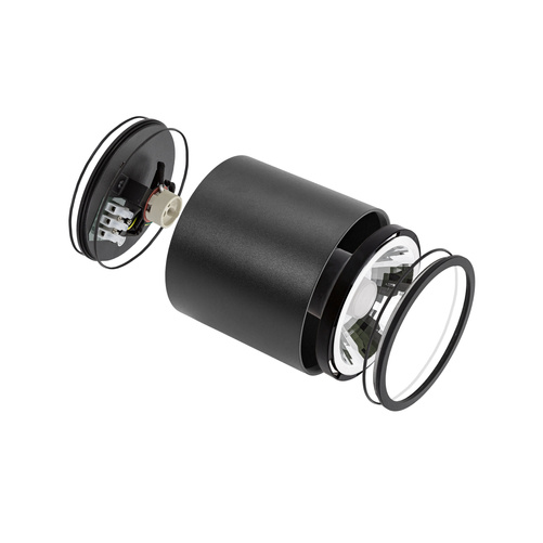 Oprawa Natynkowa Tuba Nieruchoma Chloe AR111 GU10 250V IP65 Czarny SpectrumLED SLIP005032