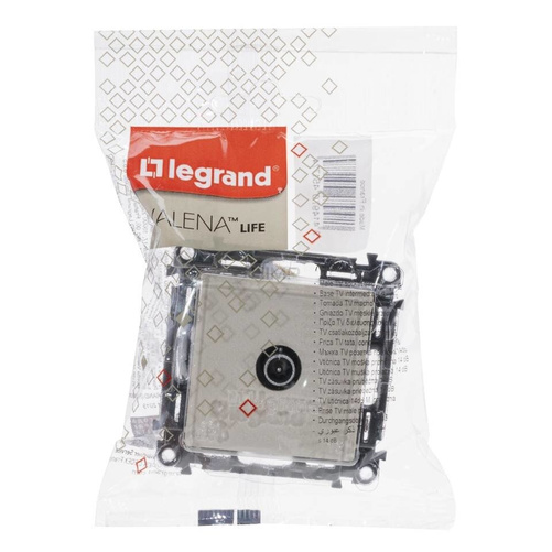 VALENA LIFE GNIAZDO TV PRZELOTOWE KREMOWE Legrand 753261